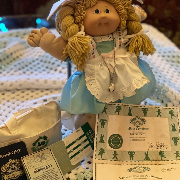 Vintage Cabbage Patch Holland Traveler